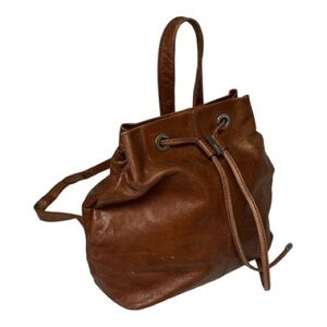 HOBO Brown Leather Backpack